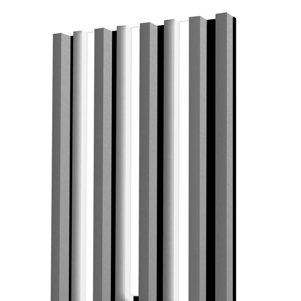 Lamy na paneli - lineárne lampy - 48,4 cm - sivá