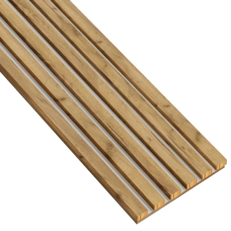 Lamely na kašmírovej doske - 12x28 mm - 6 kusov - základný modul - 25,3 cm - Zlatý remeselný dub
