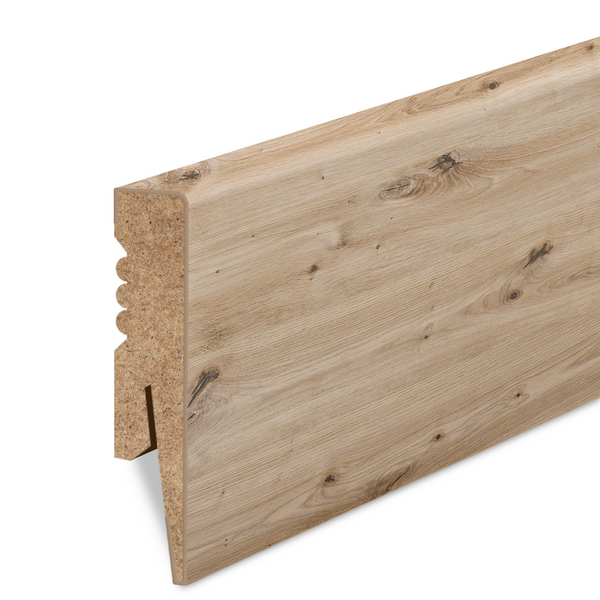 Hladká lišta z MDF - PRÍRODNÝ DUB