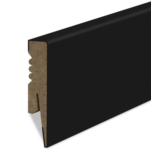 Obkladová doska MDF hladká - ČIERNA