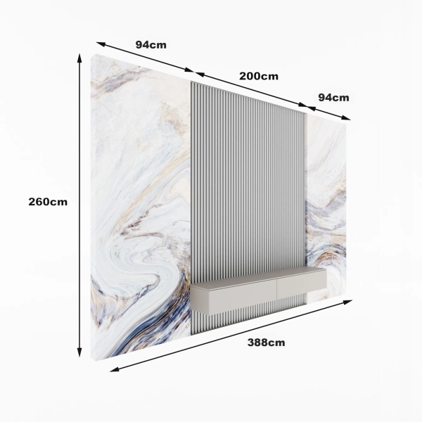 RTV nábytková stena