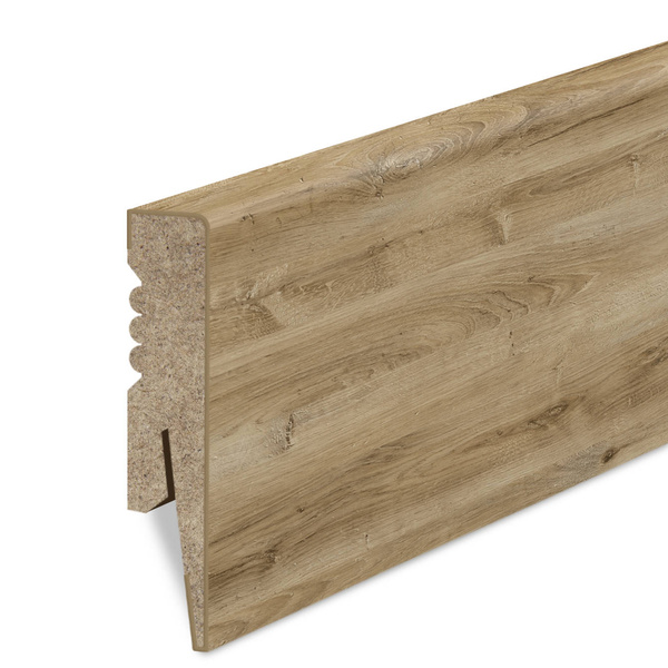 Hladká lišta z MDF - LANCELOT NATURAL OAK