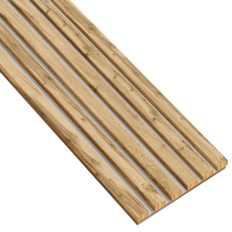 Lamely na kašmírovej doske - 12x28 mm - 6 kusov - základný modul - 25,3 cm - Wotan prírodný dub
