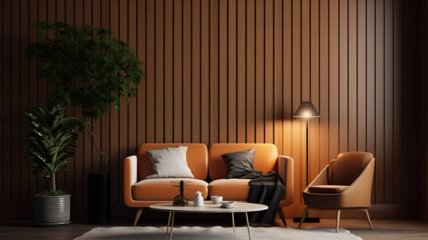 Čierna - Premium 3D lamely - Lamelové dosky - 80x16 mm - 3D dekoratívne akustické vertikálne stenové panely