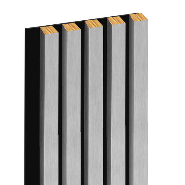 Lamy na paneli - 16x16 mm - 5 kusov - spojovací modul - 17 cm - 9 farieb - brúsená oceľ