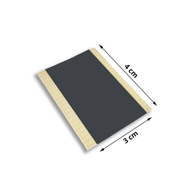 Povrchová úprava dyhy pre lamelu - antracit