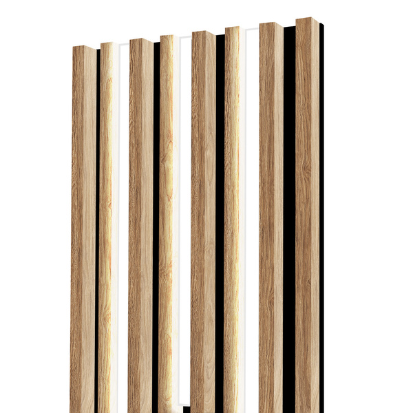 Lamely na paneli - lineárne lampy - 48,4 cm - prírodný dub Fornitury