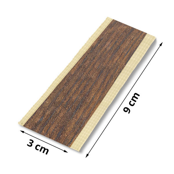Povrchová úprava dyhy pre lamelu - 30 mm x 90 mm - orech Capri
