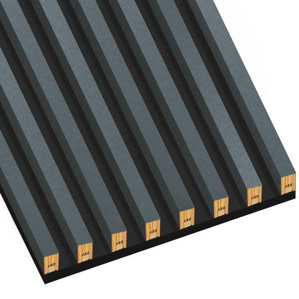 Antracit - Lamy na paneli - 8 kusov - základný modul - 48,4 cm