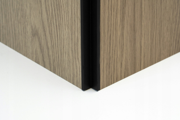 Prírodný dub Wotan - Prémiové 3D lamely - Dekoratívne akustické vertikálne stenové panely