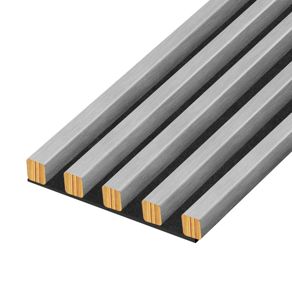 Lamely na paneli - 16x16 mm - 5 kusov - základný modul - 15 cm - 9 farieb - Capri Walnut