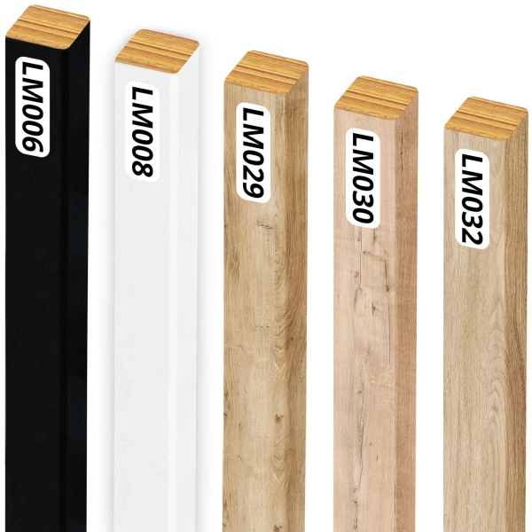 Lamely na paneli - 16x16 mm - 5 kusov - spojovací modul - 17 cm - 9 farieb - svetlý betón Loft