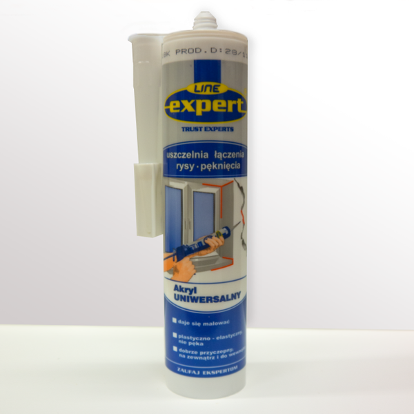 Krycia akrylová krytina pre soklovú lištu