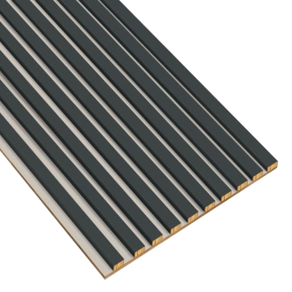 Lamely na kašmírovej doske - 12x28 mm - 10 kusov - spojovací modul - 46 cm - antracit
