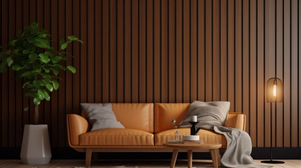 Capri white - Premium 3D lamely - Lamelové dosky - 80x16 mm - 3D dekoratívne akustické vertikálne stenové panely