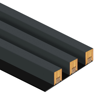 Lamely na paneli - 3 kusy - spojovací modul - 17 cm - 18 farieb - antracitová