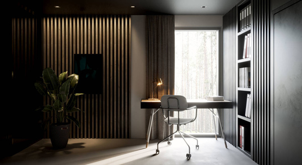 Prírodný dub Lancelot - 3D lamely Premium - Dekoratívne akustické vertikálne stenové panely