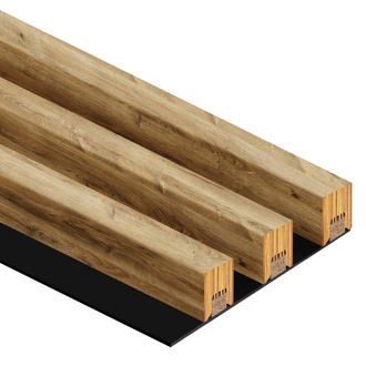 Lamely na paneli - 3 kusy - spojovací modul - 17 cm - 18 farieb - prírodný dub Lancelot