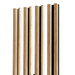 Lamely na paneli - lineárne lampy - 48,4 cm - prírodný dub Fornitury