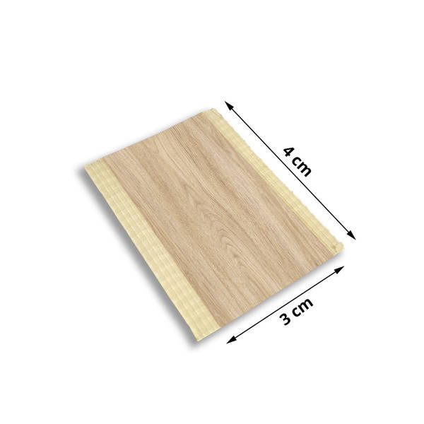 Povrchová úprava dyhy pre lamelu - prírodný dub Fornitury