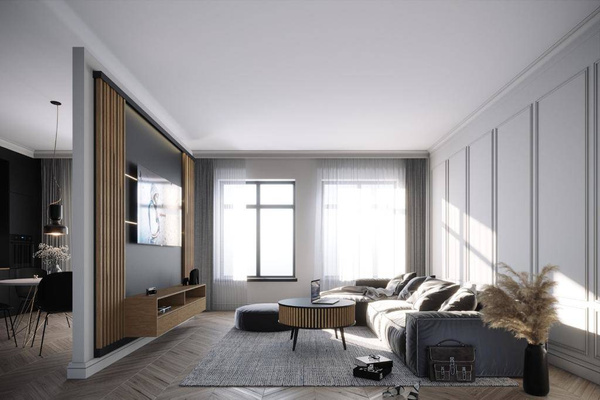 Lamely na paneli - 3 kusy - spojovací modul - 17 cm - 18 farieb - prírodný dub Lancelot