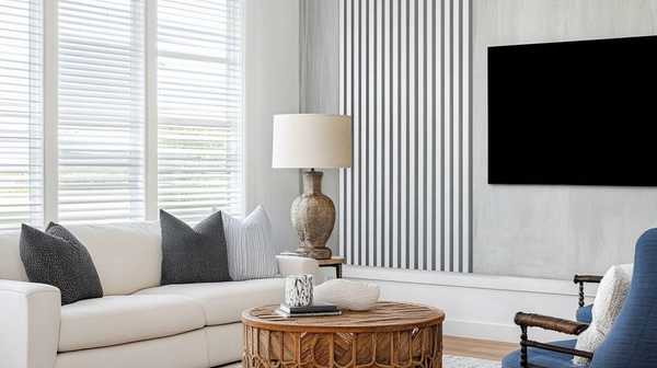 Lamely na paneli - 16x16 mm - 5 kusov - spojovací modul - 17 cm - 9 farieb - svetlý betón Loft