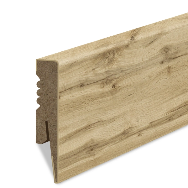 Hladká lišta z MDF - PRÍRODNÝ DUB