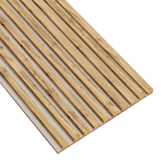 Lamely na kašmírovej doske - 12x28 mm - 10 kusov - spojovací modul - 46 cm - Wotan prírodný dub