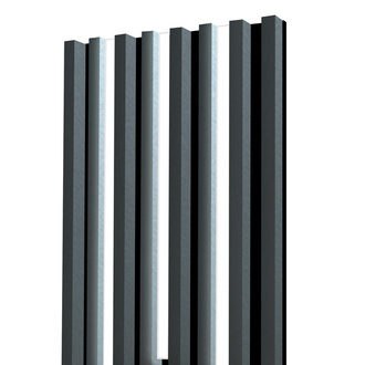 Lamy na paneli - lineárne lampy - 48,4 cm - antracit