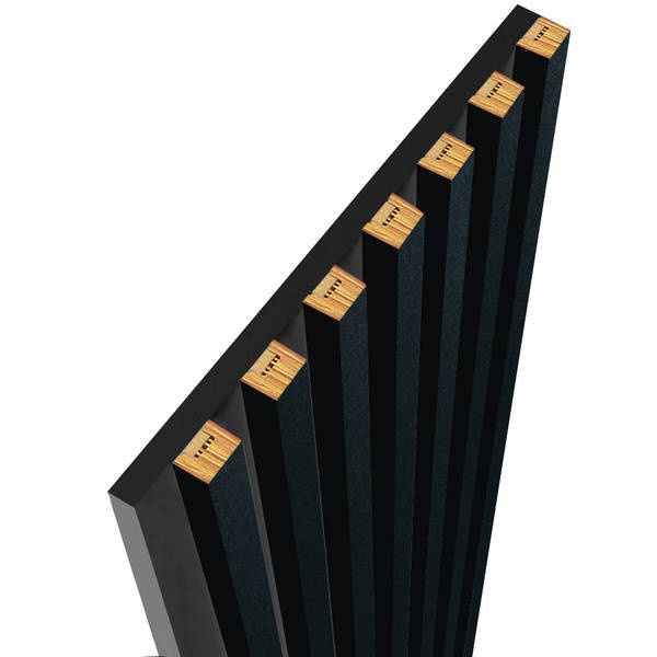 Čierna - lamy na doske - 15 kusov - spojovací modul - 97,5 cm