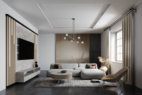 Lamely na paneli - 3 kusy - spojovací modul - 17 cm - 18 farieb - prírodný dub Fornitury