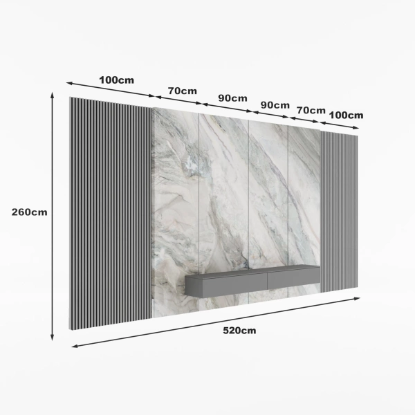 RTV nábytková stena