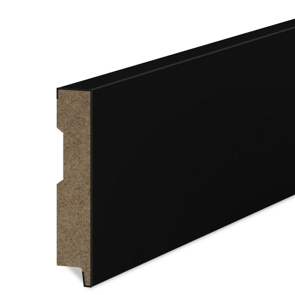 Hladká lišta z MDF - BIELA