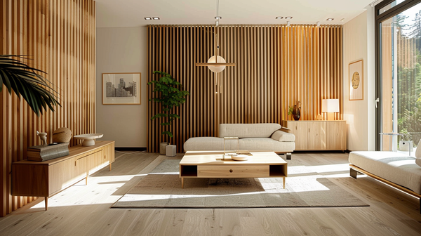 Lamely na paneli - 3 kusy - základný modul - 13,5 cm - 22 farieb - Capri Walnut