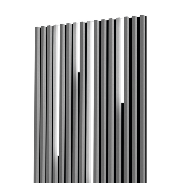 Lamy na paneli - lineárne lampy - 100,4 cm - sivá