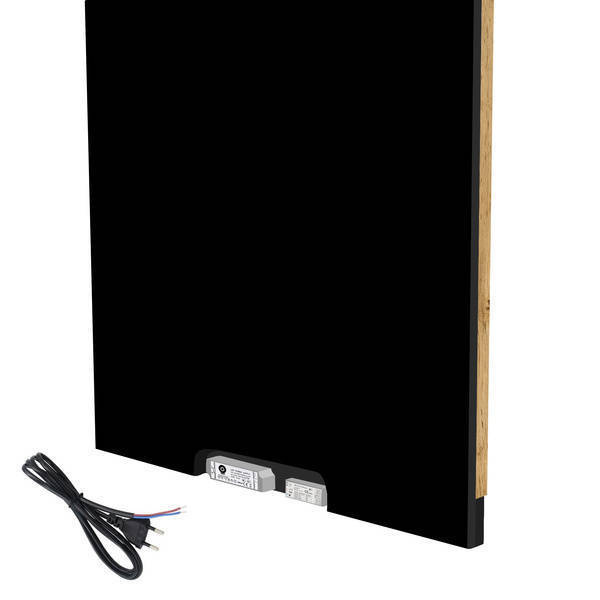 Lamely na paneli - záclonová tyč s LED osvetlením - 48,4 cm - 17 farieb