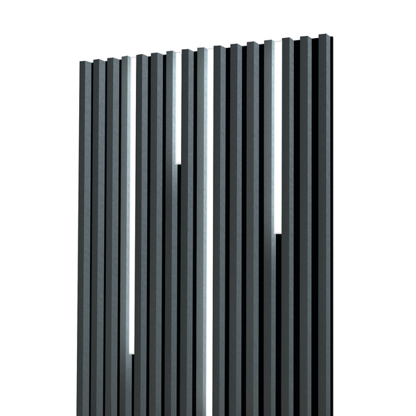 Lamy na paneli - lineárne lampy - 100,4 cm - antracit