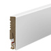 Hladká lišta z MDF - BIELA