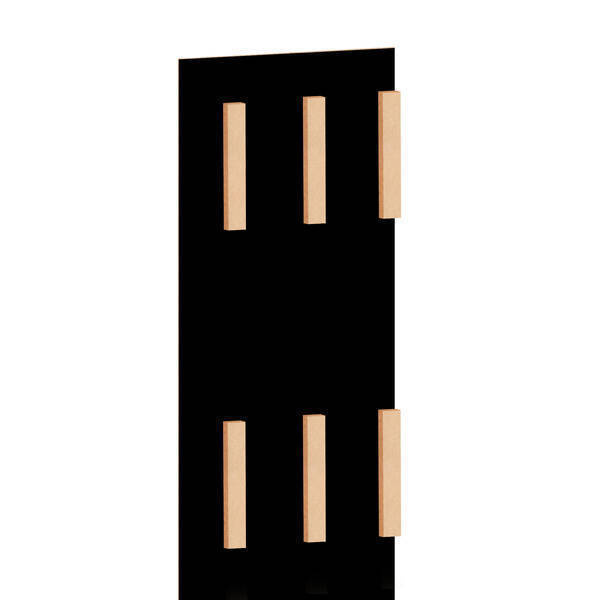 Laty na doske - 29x40 mm - 3 kusy - spojovací modul - 17 cm - 18 farieb