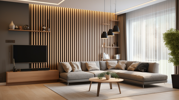 Prírodný dub Fornitury - Premium 3D lamely - Dekoratívne akustické vertikálne stenové panely