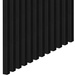 Čierna - Premium 3D Slim S lišta - 20x20 mm - Trojrozmerné stenové panely