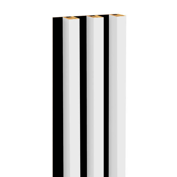 Lamely na paneli - 3 kusy - spojovací modul - 17 cm - 18 farieb - Capri biela