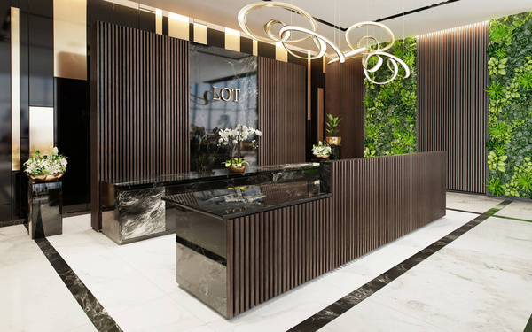 Capri Walnut - Premium 3D Llamellas - Dekoratívne akustické vertikálne stenové panely