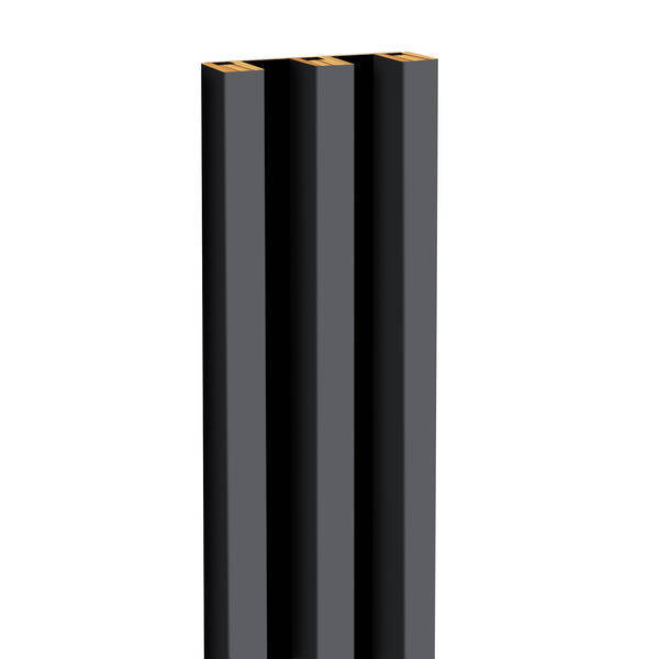 Lamely na paneli - 3 kusy - základný modul - 13,5 cm - 18 farieb - antracitová