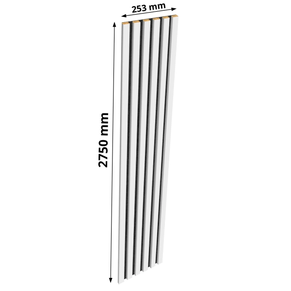 Lamely na paneli - 16x16 mm - 5 kusov - spojovací modul - 17 cm - 9 farieb - svetlý betón Loft