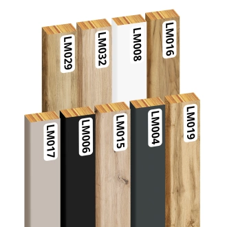 Vzorky Lamella Premium 3D Slim - veľkosť XS - Dekoračné prúžky - 7 dekorov