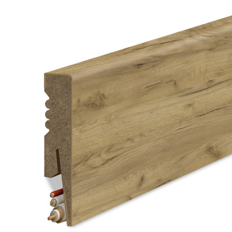 Hladká lišta z MDF - PRÍRODNÝ DUB
